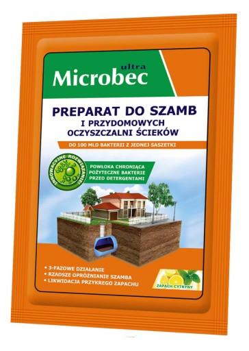 Príprava na septiky a ekologické domáce čističky MICR