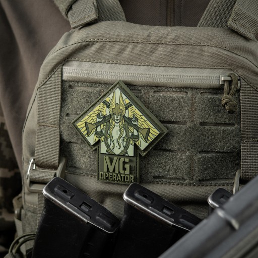 Náplasť operátora M-Tac MG s PVC potlačou