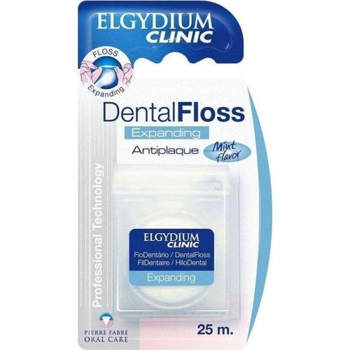 Elgydium Clinic Dental Floss Expanding 25m - opuch, mätová dentálna niť