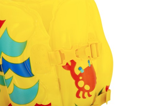 Nafukovacia vesta Bestway 41 x 30 cm žltá