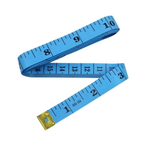 Centimeter Krajčírsky meter Rolovacia miera 150 cm