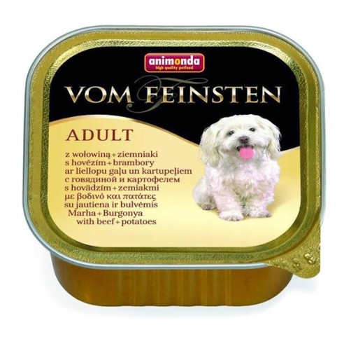 ANIMONDA Vom Feinsten Classic mokré krmivo pre psov hovädzie a zemiaky 150g