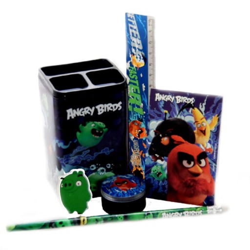 ANGRY BIRDS ORGANIZER SADA ŠKOLSKÝCH POMÔCOK