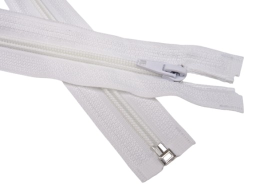 Veľkosť zipsu špirála #5 biela 85 cm