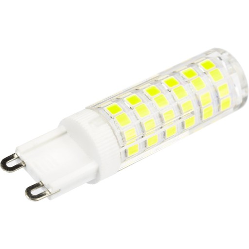 LED CAPSULE žiarovka MINI G9 7W = 60W 6500K STUDENÁ FARBA SMD 230V LUMILED