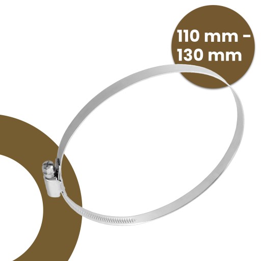 Skrutková svorka CLAMP CLAMP 110-130 mm Kovová TWISTED CLAMP Oceľ