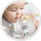 Canpol silikónový BIB s BONJOUR POCKET 4m+