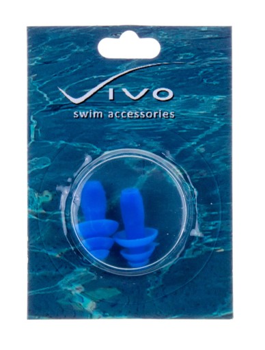 Silikónové štuple do uší Vivo Dark Blue