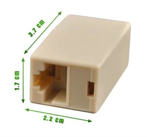 KONEKTOR ZÁSTRČKY RJ45 POZLATENÝ KONEKTOR LAN ARREL