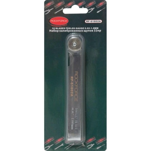Klopový mierka 0,02-1mm 32 ks