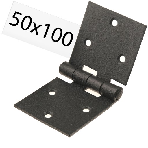 Dverový záves pre bránu 50x100 mm