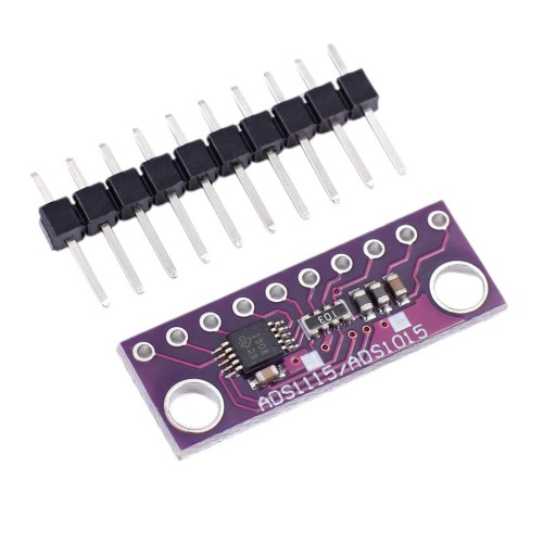 365 ADC+PGA I2C 4Ch modul. 16bit ADS1115 Arduino
