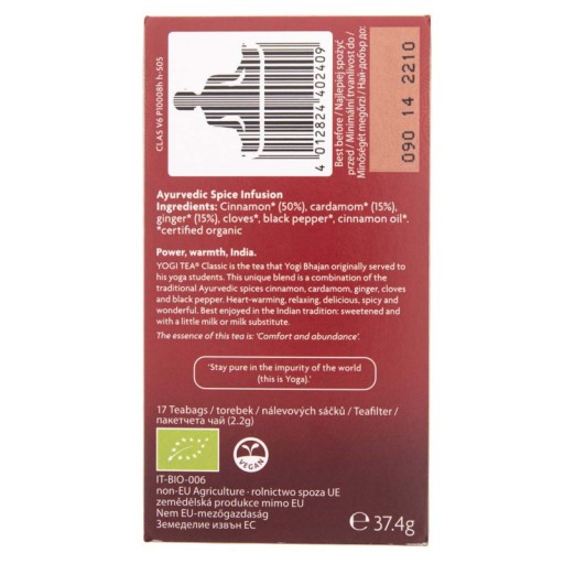 Yogi Tea Classic – Classic (17 x 2,2 g)