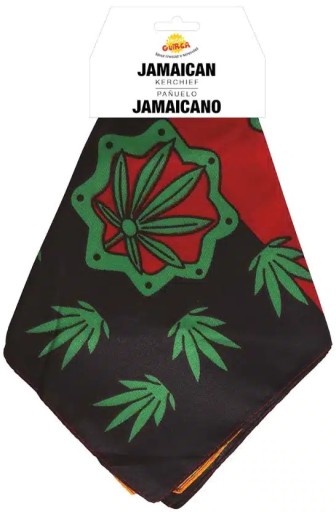 Jamajská šatka na hlavu - doplnok k outfitu Reggae Jamaica