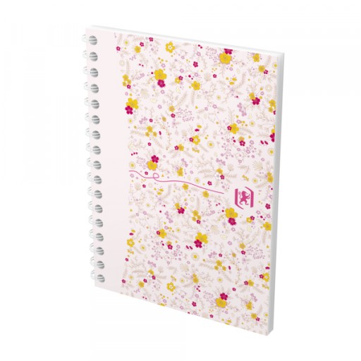Mriežkový zápisník A6, 50 listov, Oxford Floral,