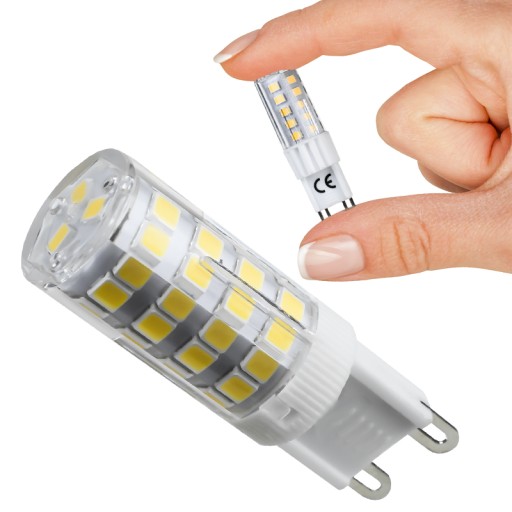 LED ŽIAROVKA SO ZÁVITOM G9 5W 230V DENNÉ SVETLO NEUTRÁLNA BIELA FARBA 4000K 450lm
