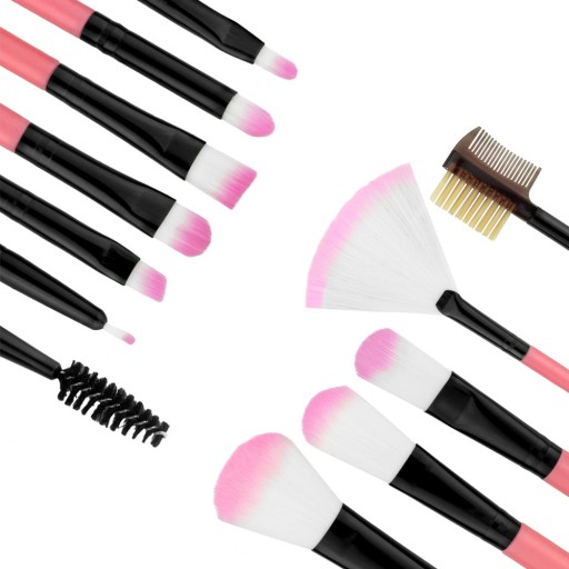 SADA PROFESIONÁLNYCH ŠTETEC NA MAKEUP 12 KS