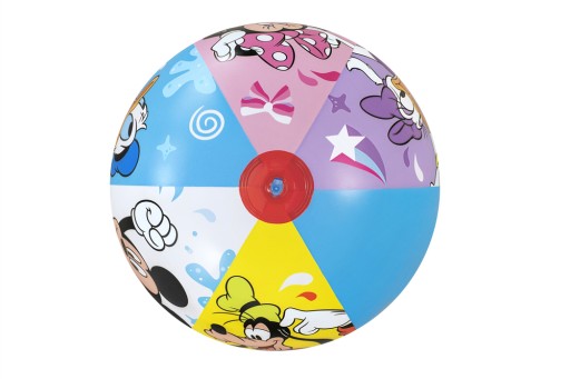 Farebná nafukovacia plážová lopta Bestway 51 cm