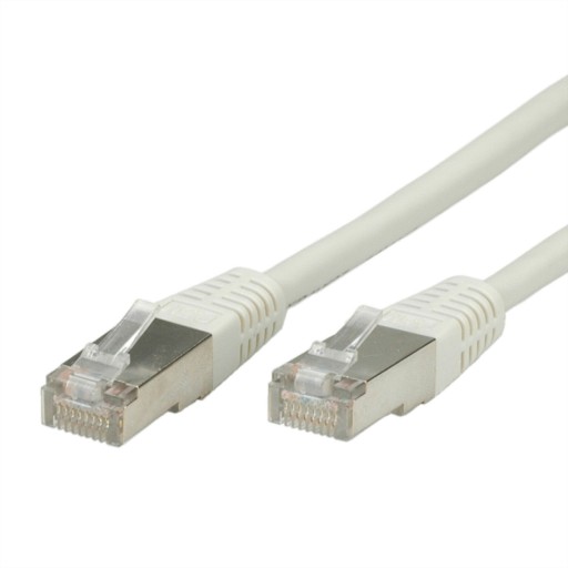 LAN FTP sieťový kábel Cat.5e, zástrčka RJ45, sivá 2m