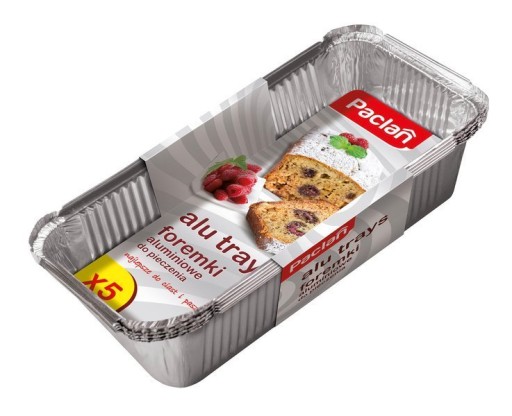 Paclan hliníkové plechy na pečenie 5 ks