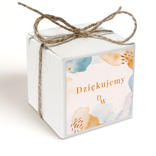 Ďakovný box Svadobný fudge Názov VZORKY