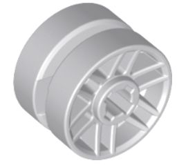 LEGO RIM SVETLO SIVÁ Č. 11208 - 2 KS.
