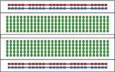 Breadboard 400 palíc pre Arduino | biely prototypový kontaktný pásik