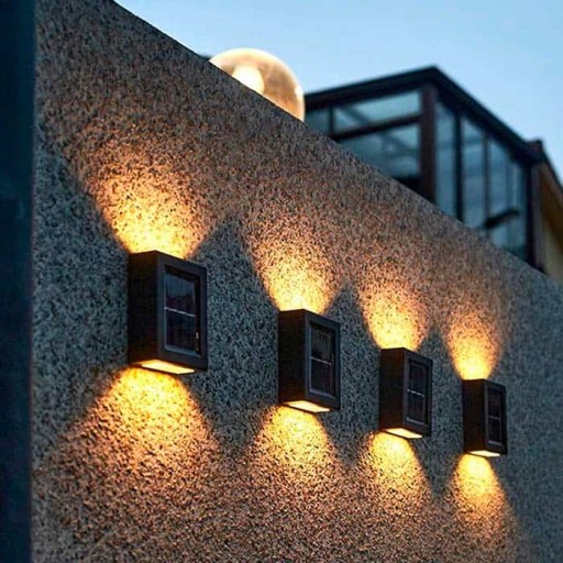 SOLÁRNE ZÁHRADNÉ LAMPY SOLÁRNE LAMPY NÁSTENNÉ LAMPY