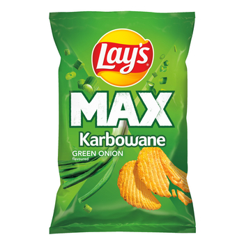 Lay's Max Crimped zelená cibuľa 120g