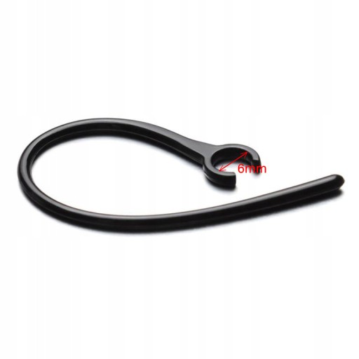 HEADBAND Držiak pre 6mm Bluetooth slúchadlá, čierny