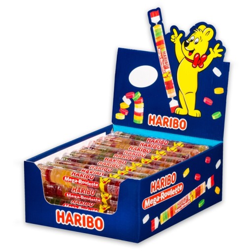 Haribo Mega-Rulette Ovocné želé 45 g
