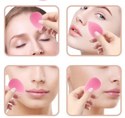 BLENDER MAKE-UP HUBKA SLZAJÚCA KRÁSNA HUBKA NA PODKLADY 4cm