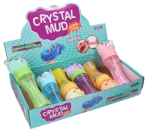 SLIME ROZTAŽNÝ PLAST S GULIČKAMI MEDVEĎ GLUTEK