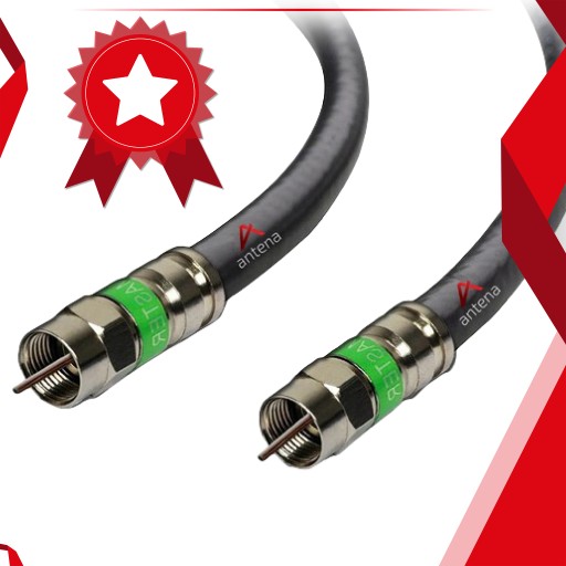 Koaxiálny kábel F Plug to F Plug 1M Outdoor