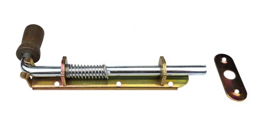 PRUŽINOVÁ ZÁPADKA DVERÍ 150 mm ÚZKA