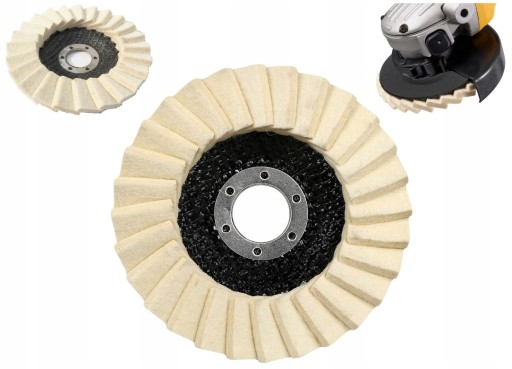 PLSTENÝ LEŠTIACI KOTOUČ PLSTEČNÁ KLAPKA 125mm