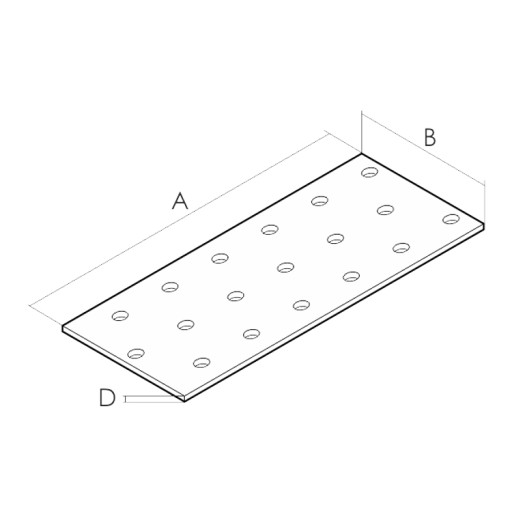 Priama spojka 100 x 20 mm MAAN