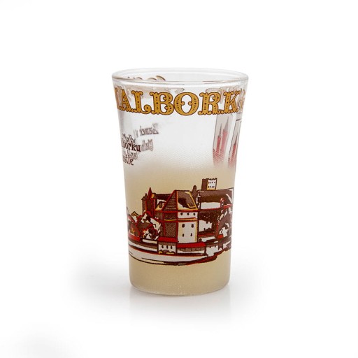 Sklenené sklo Malbork Castle sépia