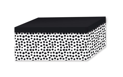 Kartónová ozdobná dekoratívna kartónová krabica 35 x 26 x 21 M