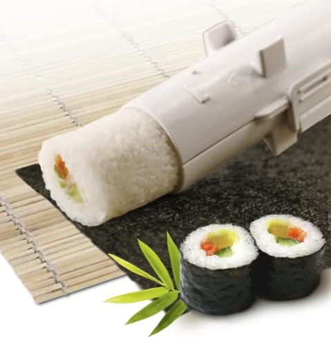 STROJ NA VÝROBU SUSHI RÚRA BAZOOKOVÉHO VALCA S VALČKOM na sushi