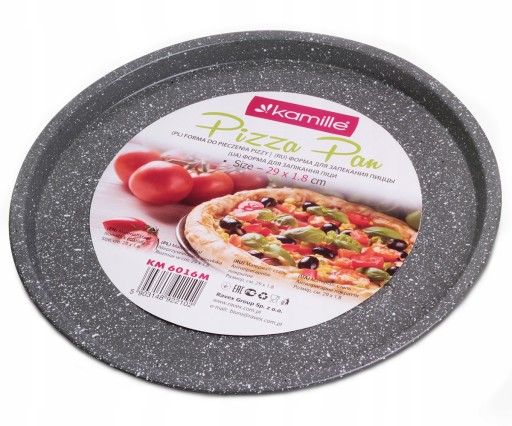 Forma Plech na pečenie PIZZA PIZZA 29cm KAMILLE
