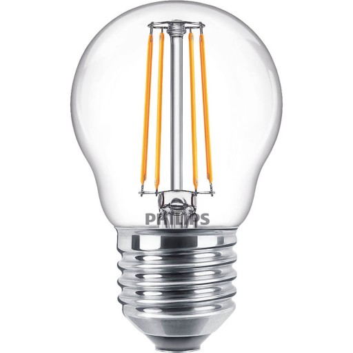 E27 LED žiarovka 4,3W = 40W Teplé vlákno PHILIPS