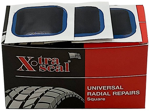 Záplata opravná vložka prepichnutie EURO univerzálna 48mm vulkanizácia 1 ks