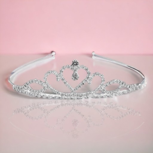 CROWN DIADEM BAND DIAMONDS PRINCESS