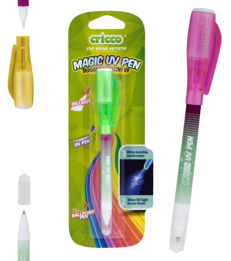 Cricco Invisible UV obojstranné magické pero x1ks Mix farieb