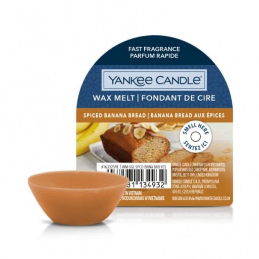 Vonný vosk Yankee Candle SPICED BANANA BREAD