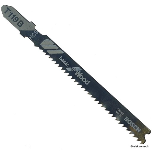 List priamočiarej píly na drevo Bosch T119B