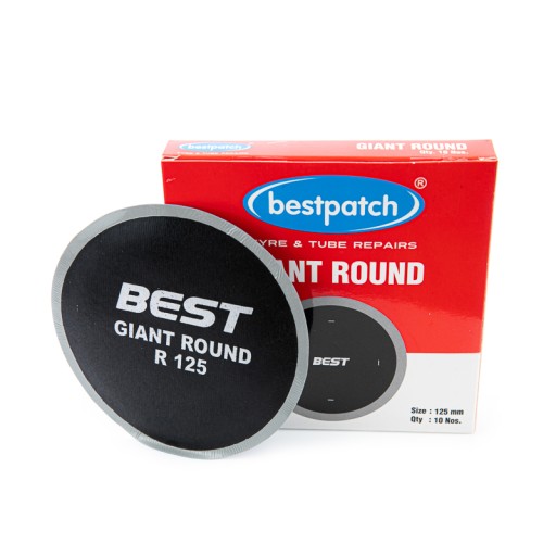 Náplasť GIANT ROUND tube 125mm Best 1 ks