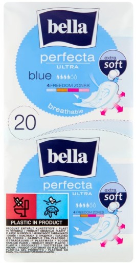 Bella Perfecta extra mäkké hygienické vložky 20 ks