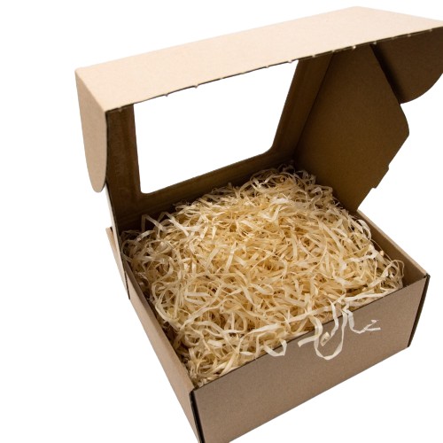 Výplň do balenia DREVENÁ VLNA eko seno dekoračné ekologické seno 1kg
